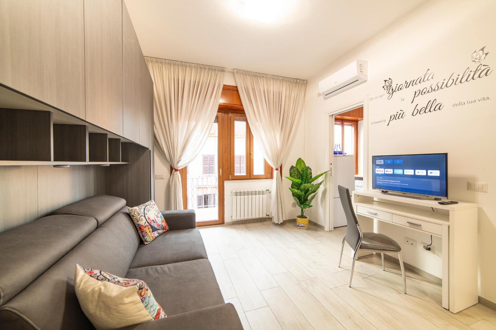 Smart Home - Trilocale Con Parcheggio Privato Roma Esterno foto